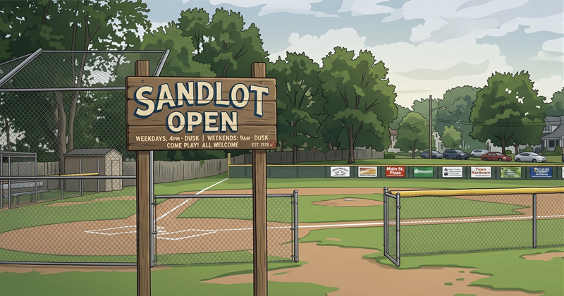 Sandlot Baseball
